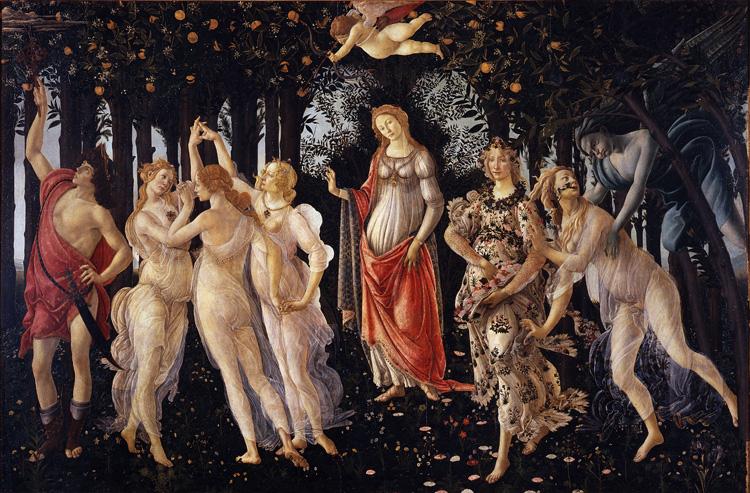 Sandro Botticelli Spring (nn03) Sweden oil painting art